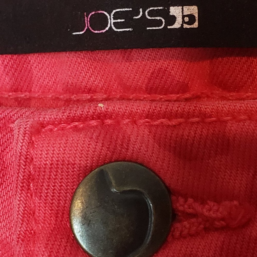 Joe's The High Water Red Leopard Jeans - Picture 8 of 14